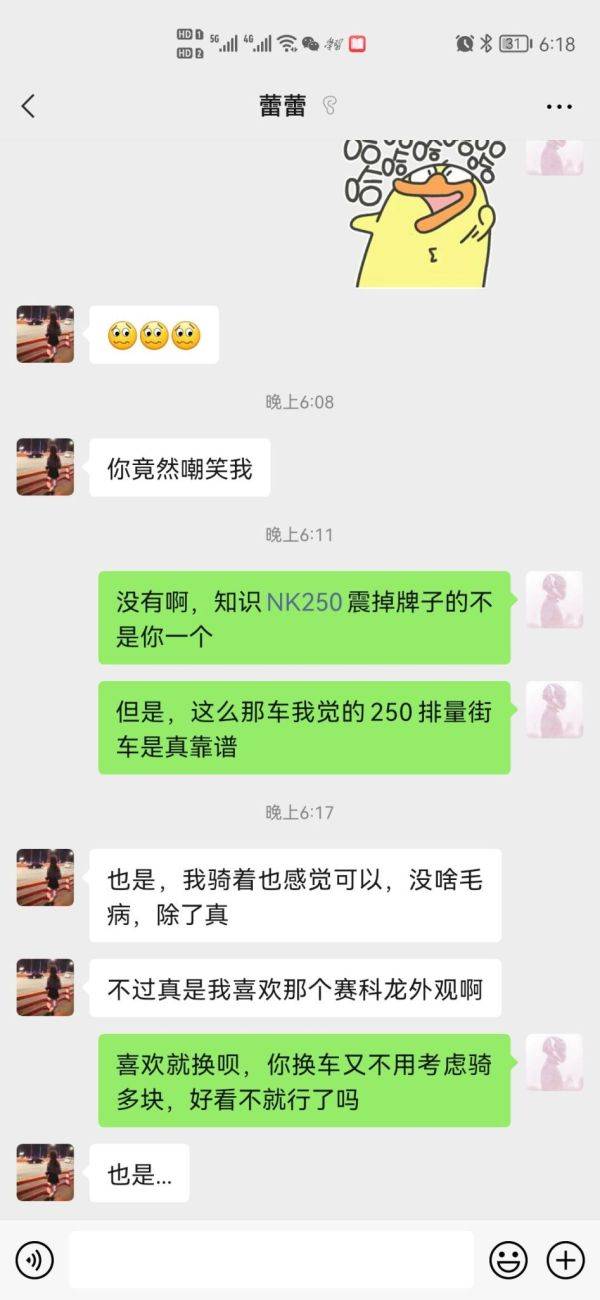 赛科龙RE3-250和春风NK250到底如何选