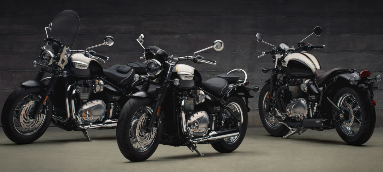 十款进口流行即现代有复古的摩托车， 骑帅不骑快。