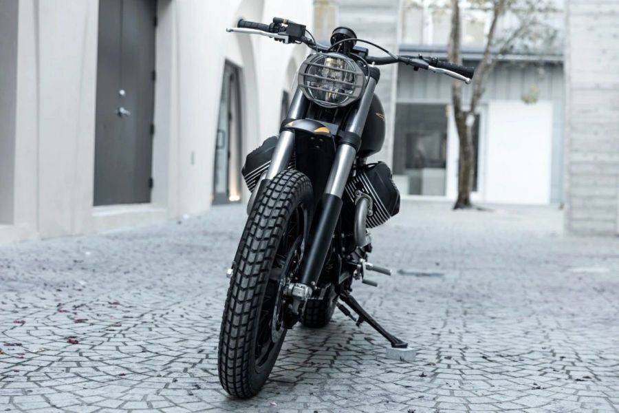 Moto Guzzi V9 Scrambler 风格改装品鉴