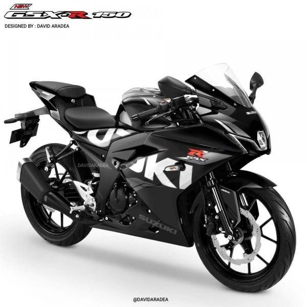 2022铃木GSX-R150/S150渲染图来了，外观将大改