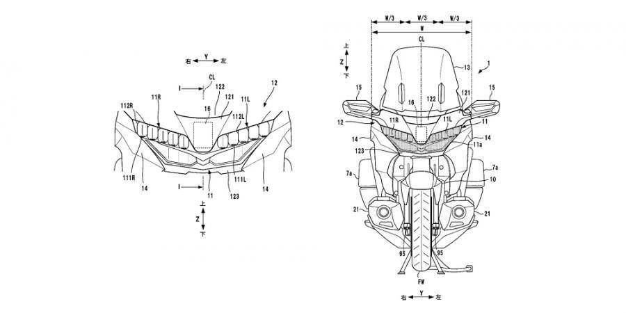 本田摩托车自动转向新专利曝光