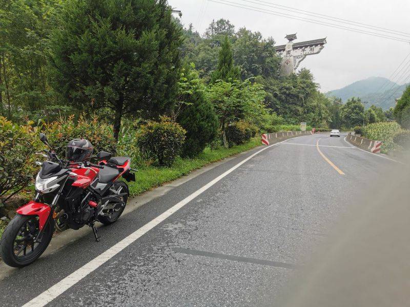 7月30日提CB400F，今天第一次遛车！国道346！