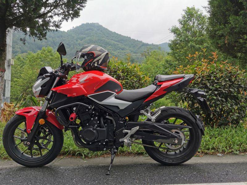 7月30日提CB400F，今天第一次遛车！国道346！