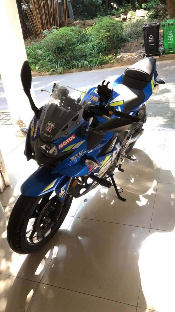 豪爵铃木GSX250R 1500KM提车作业 附骑车心得