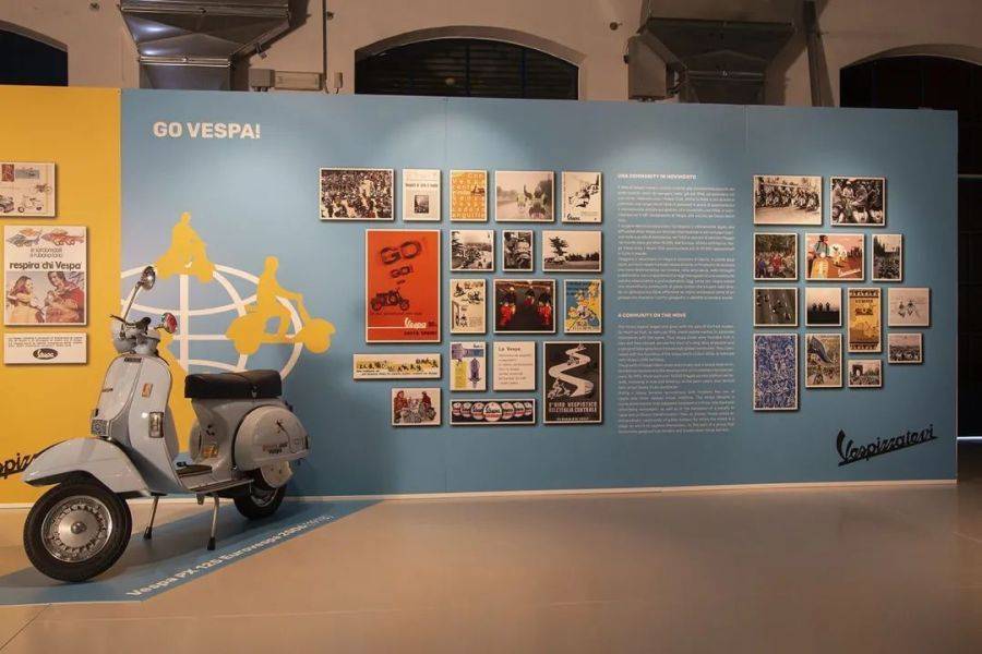 Vespa 75 周年展览，缤纷绚丽！