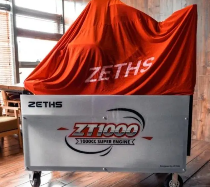 国产首款V缸ZT1000发动机亮相...