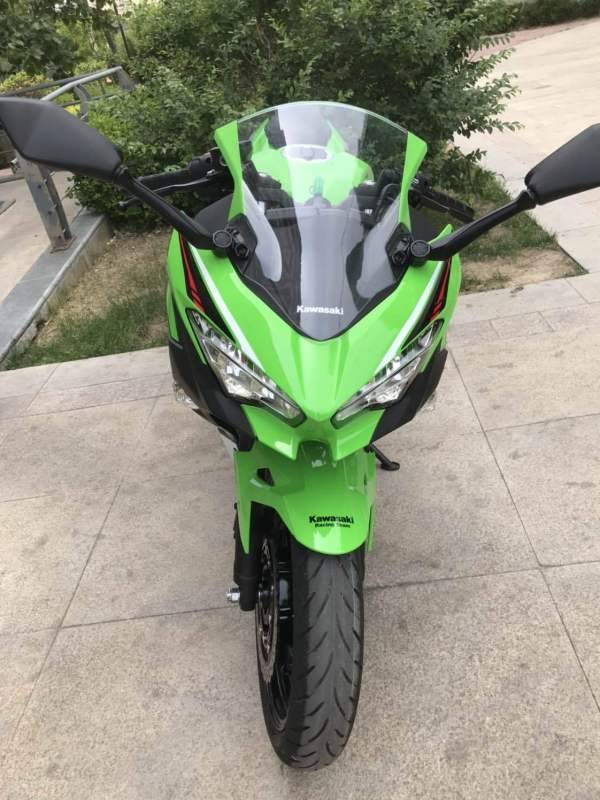 Ninja400风挡改装