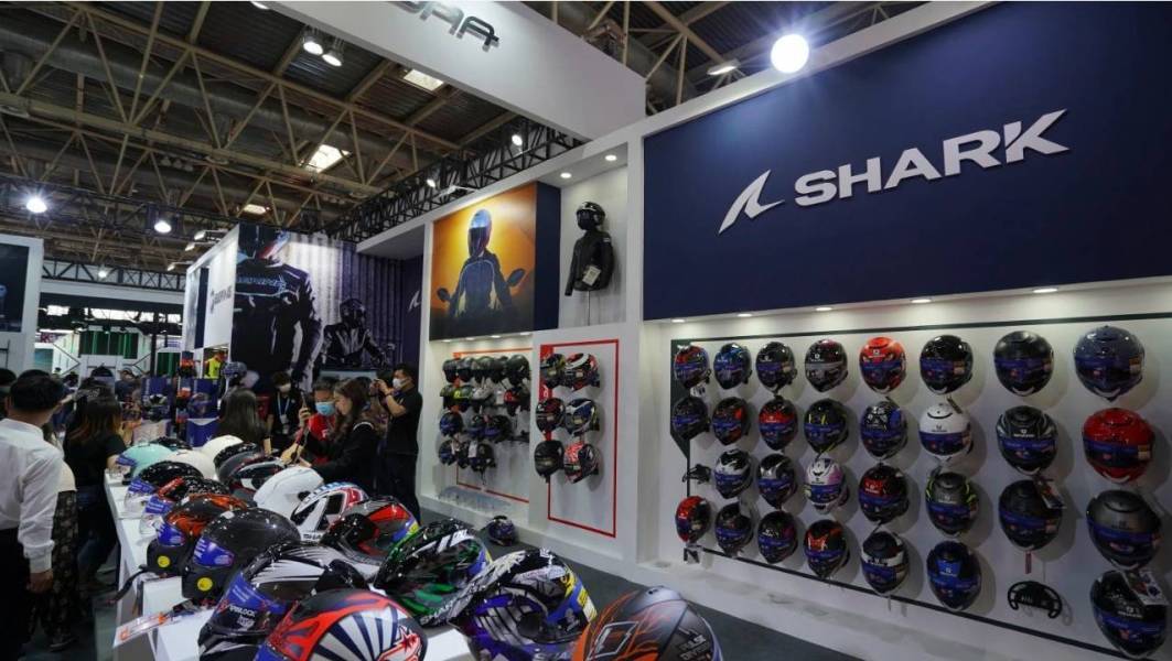 2021北京摩展，鲨鱼来了，shark头盔新品发布！