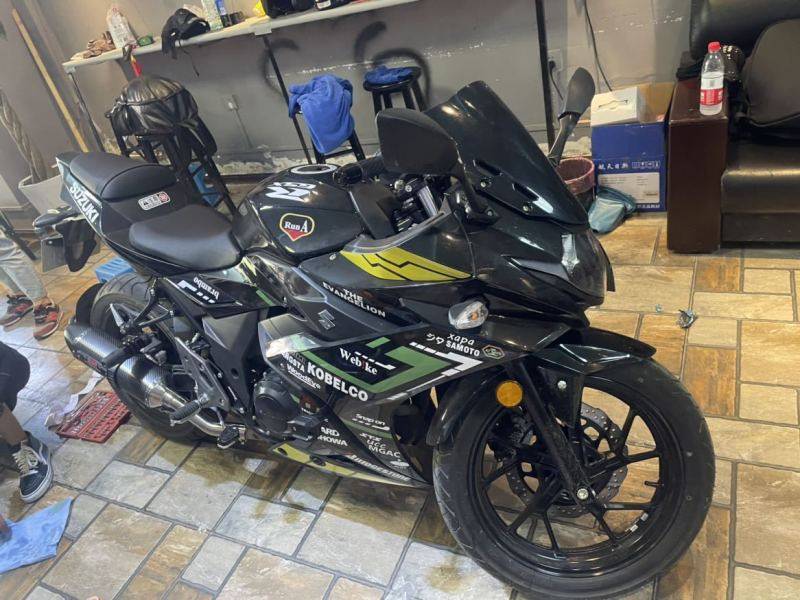 GSX250改装完成初体验????