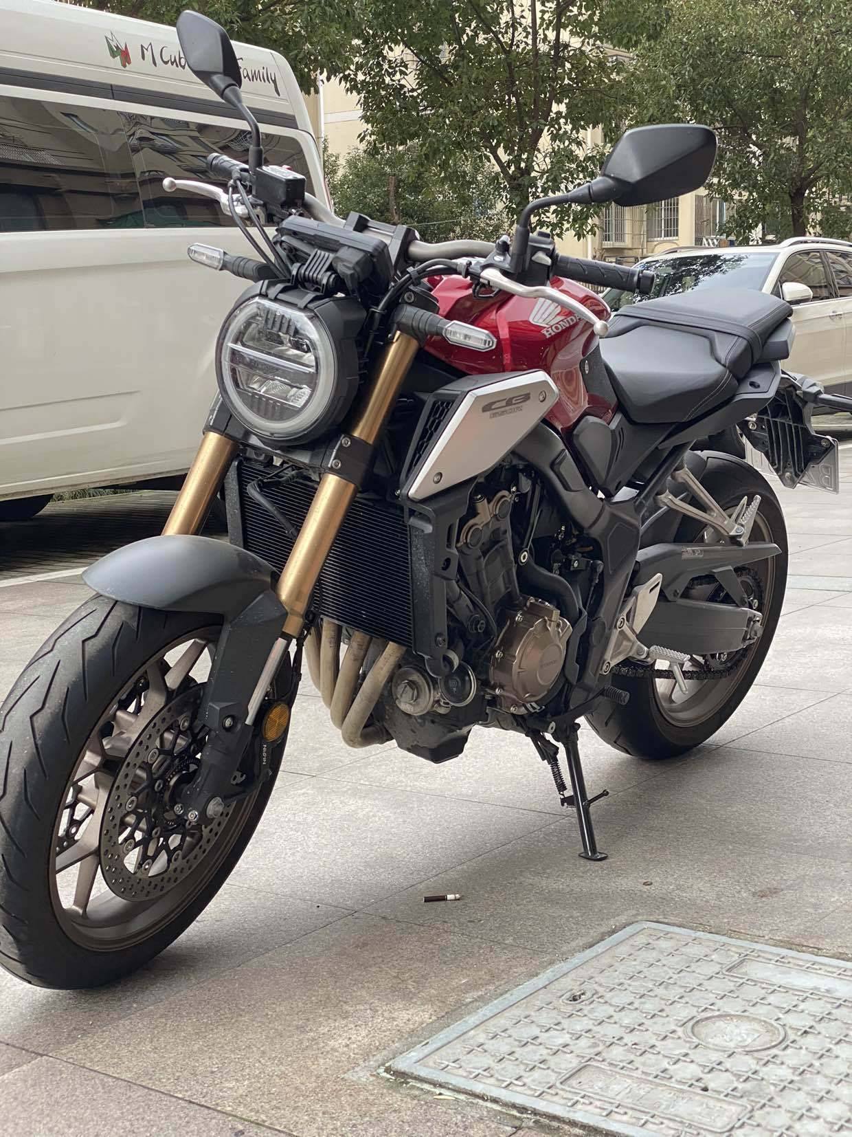 20年本田CB650R二手3700公里改装恶魔轮胎泰版ECU